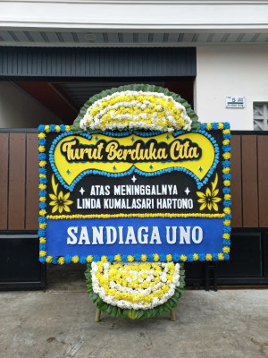 Papan Bunga Duka di Pujon